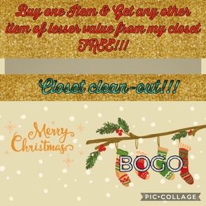 END OF THE YEAR BOGO SALE!!!
